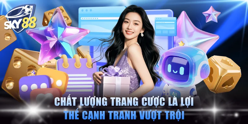 Chất lượng trang cược là lợi thế cạnh tranh vượt trội