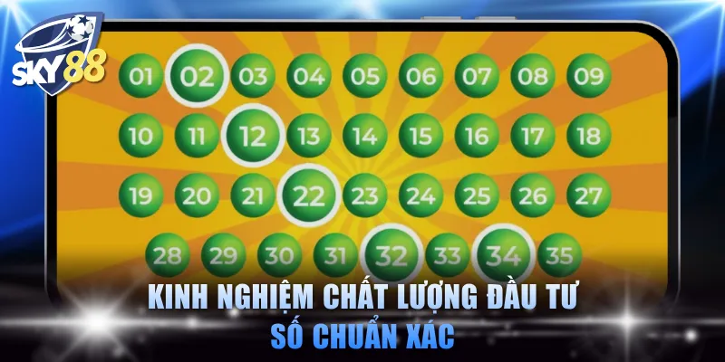 Kinh nghiệm chất lượng đầu tư số chuẩn xác