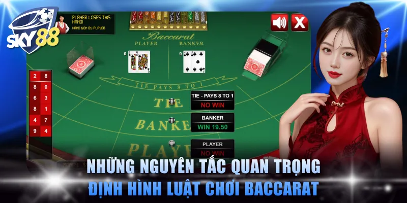 Những nguyên tắc quan trọng định hình luật chơi Baccarat